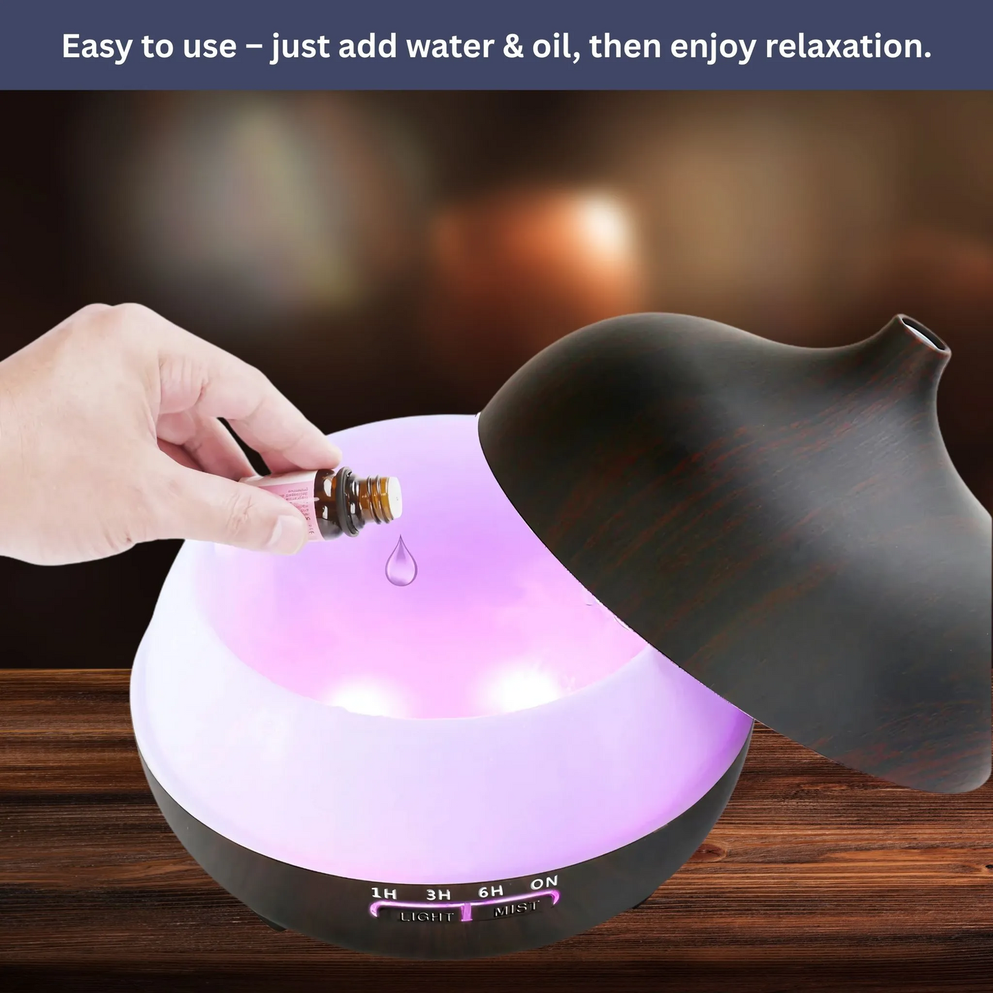 Ultrasonic Humidifier with Remote Control