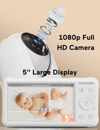 Video Baby Monitor with Camera & Audio
