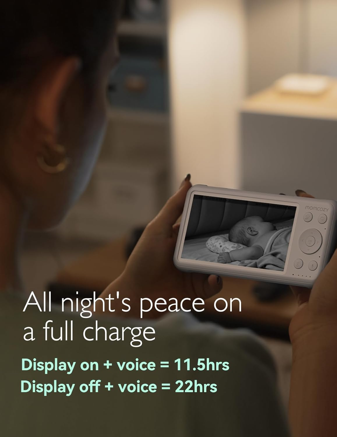 Video Baby Monitor with Camera & Audio