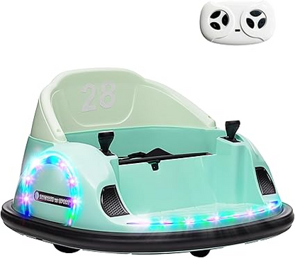 360 Degrees Rotation 12V Kids Bumper Car with Remote Control