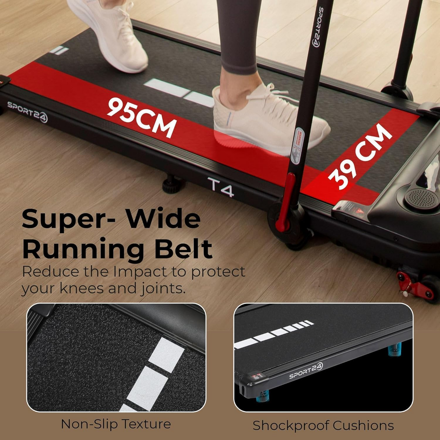Foldable Home Walking Pad Treadmill