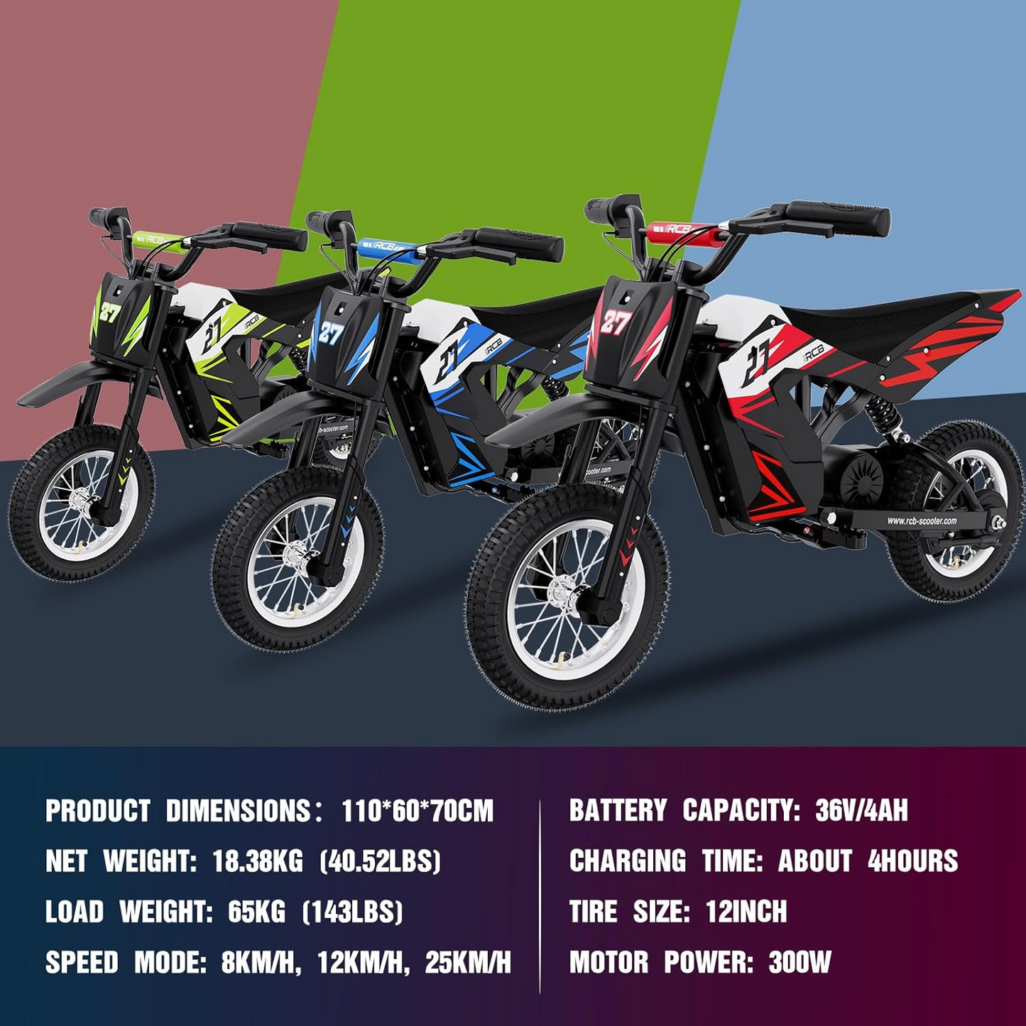 Kids Electric Motorcycle R9X