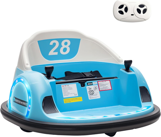 360 Degrees Rotation 12V Kids Bumper Car with Remote Control