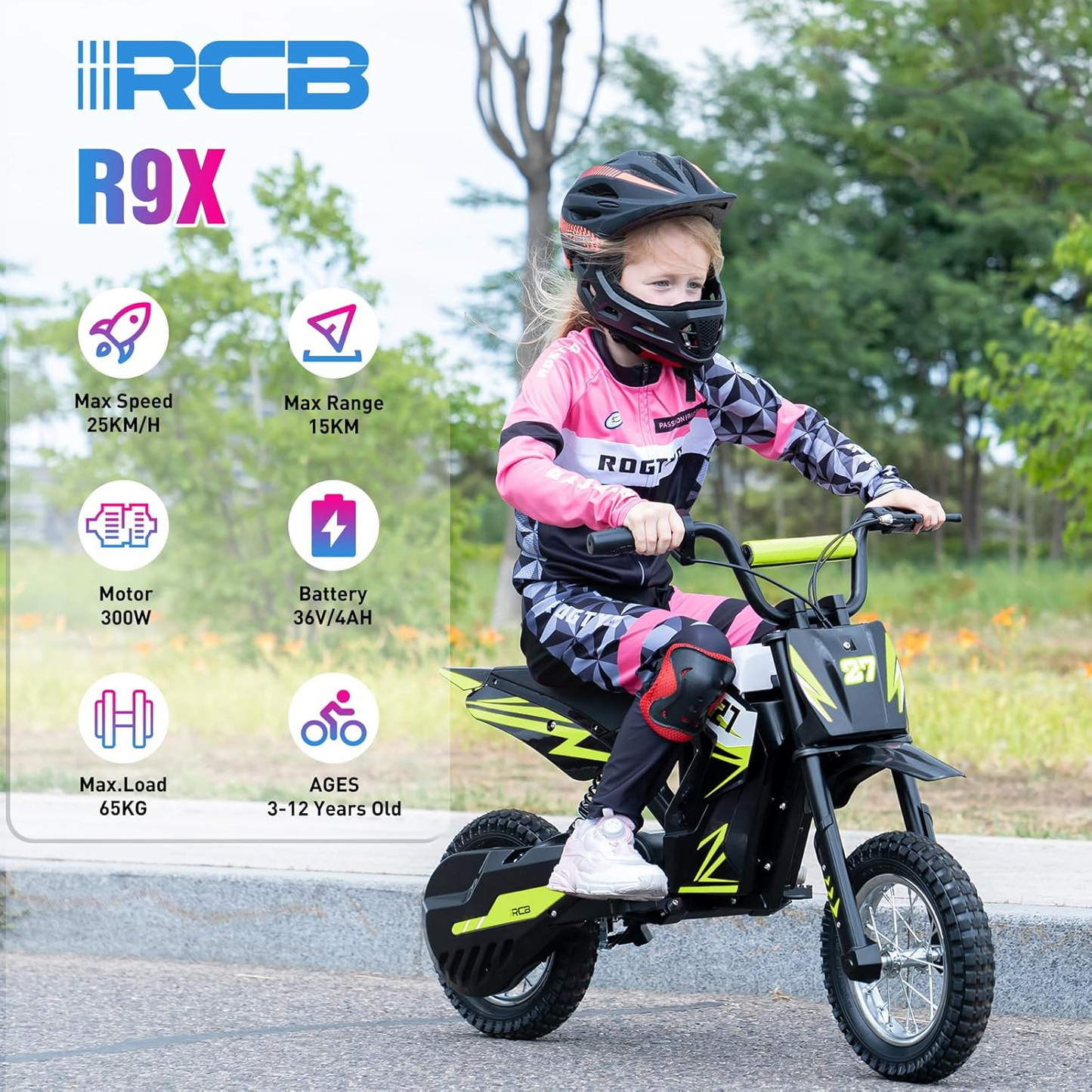 Kids Electric Motorcycle R9X
