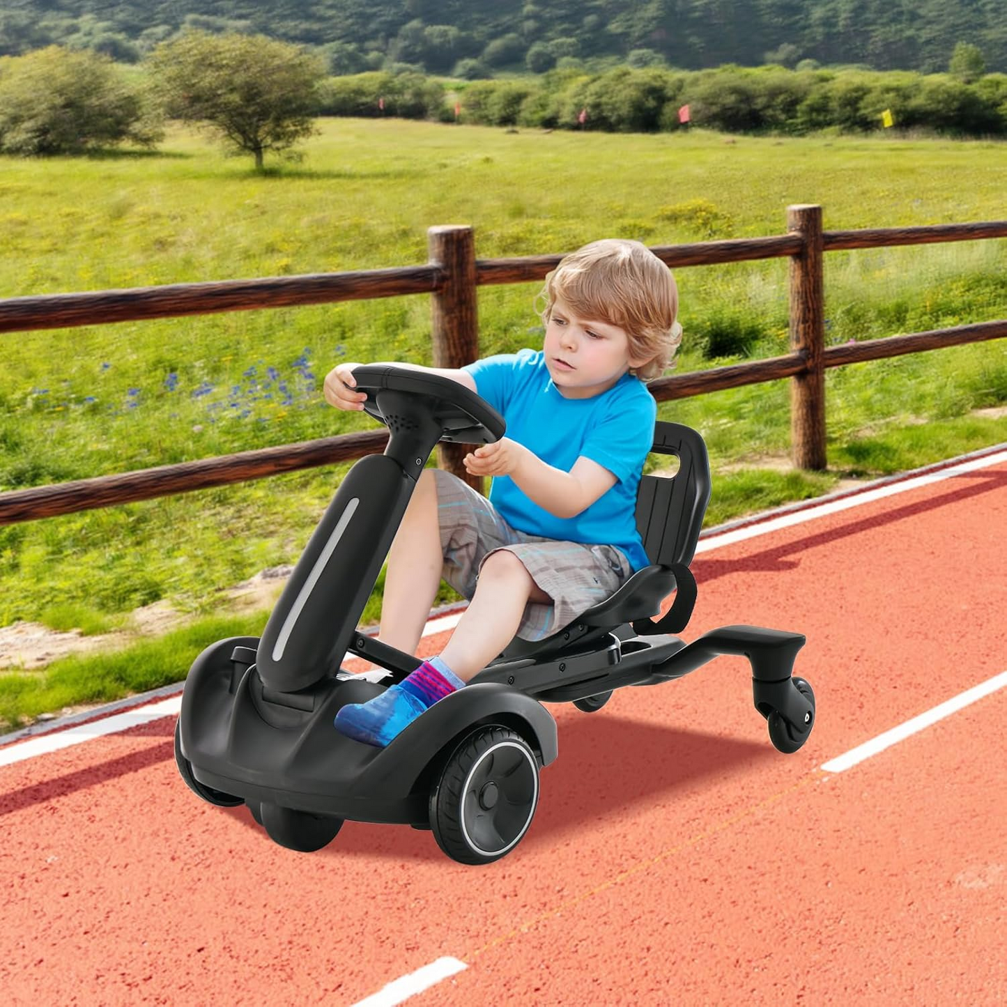 Kids Electric Drift Car with 360° Spin