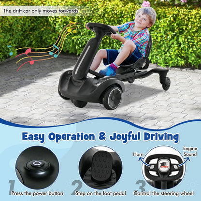 Kids Electric Drift Car with 360° Spin