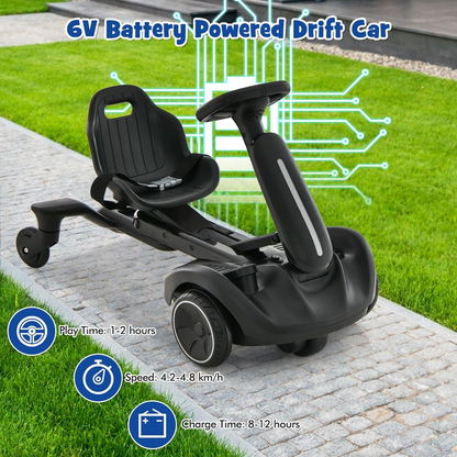 Kids Electric Drift Car with 360° Spin