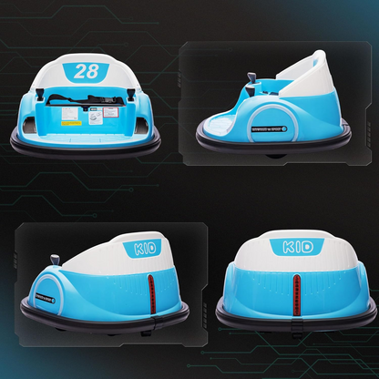 360 Degrees Rotation 12V Kids Bumper Car with Remote Control