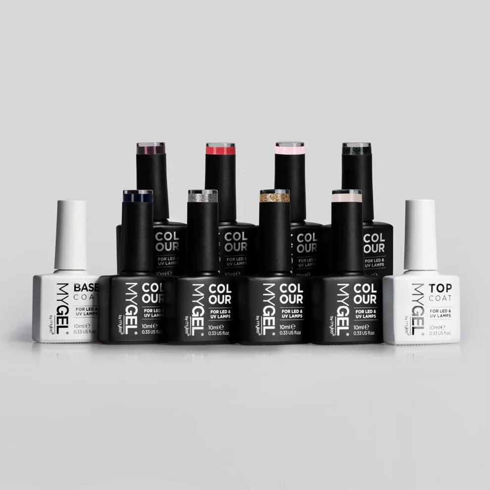 Gel Nail Polish Kit with LED Lamp