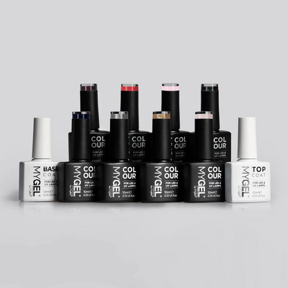 Gel Nail Polish Kit with LED Lamp