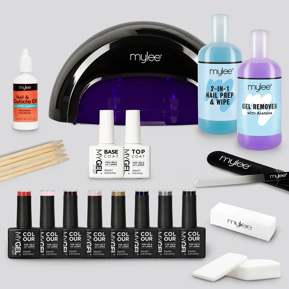 Gel Nail Polish Kit with LED Lamp