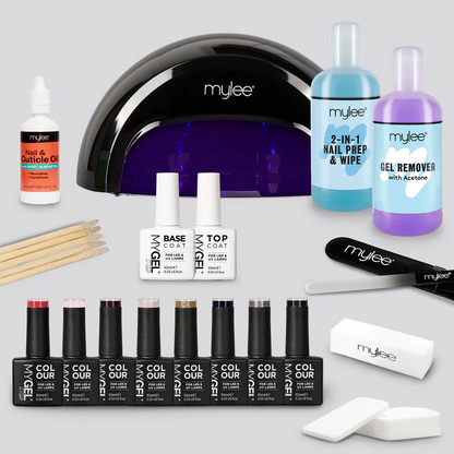 Gel Nail Polish Kit with LED Lamp
