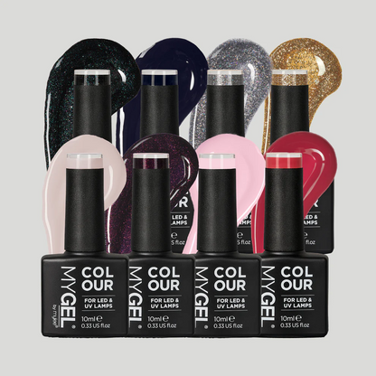 Gel Nail Polish Kit with LED Lamp